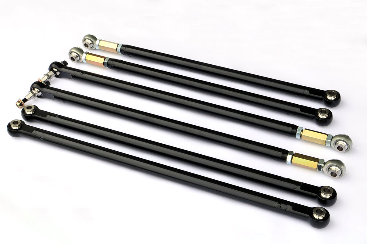 Can-Am Maverick R Adjustable Radius Rods – Alsup Racing Development